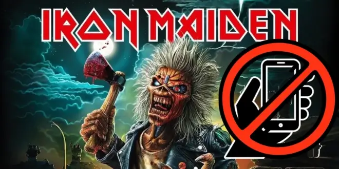 Iron Maiden Encourages Fans Not To Ruin The Show With Cell Phones On 'Run For Your Lives' Tour