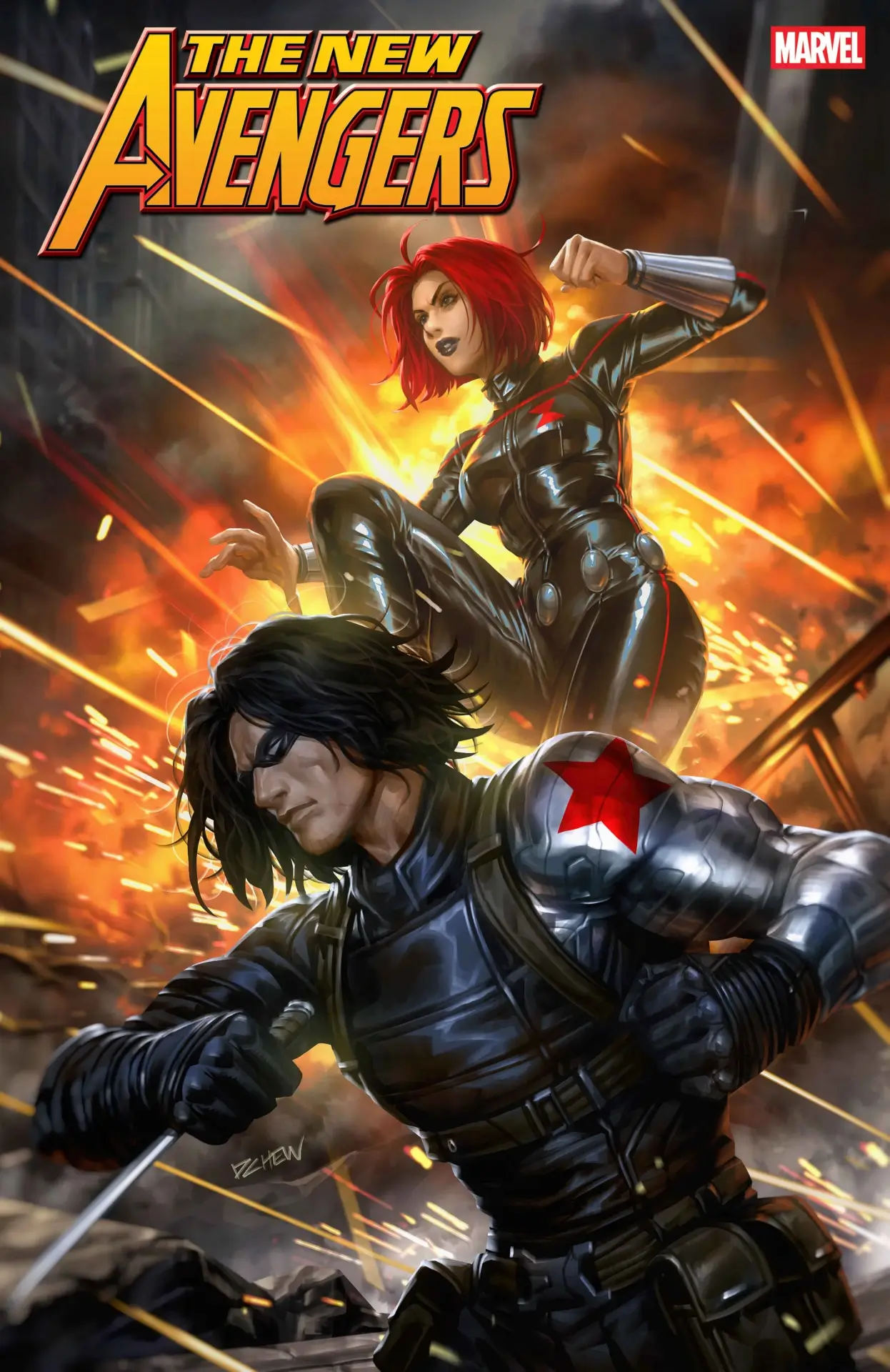 NEWAVENGERS2025001 Chew BlackWidowWinterSoldier