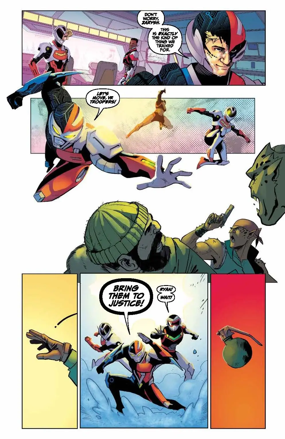 Power Rangers Prime / VR Troopers preview page 7