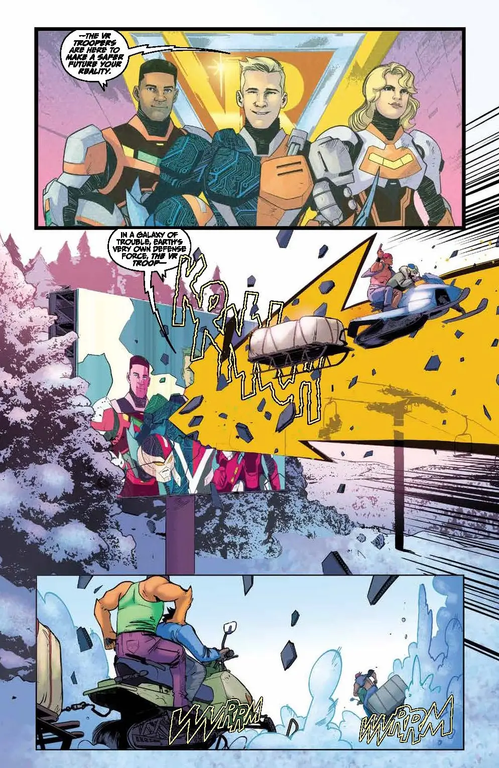 Power Rangers Prime / VR Troopers preview page 5