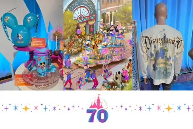 Sneak Peek Inside Disneyland’s 70th Anniversary Celebration - Merch, Food & More