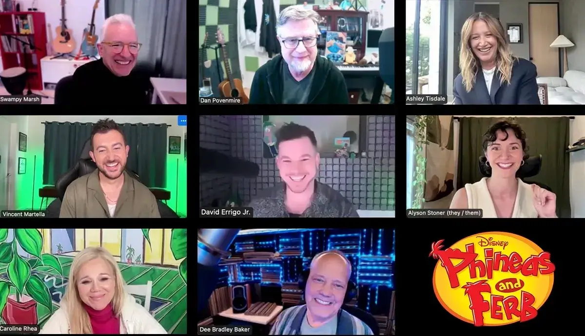 Entire crew for Phineas and Ferb.