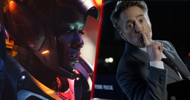 Ironheart and Robert Downey Jr.