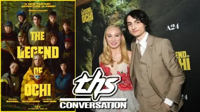 Helena Zengel and Finn Wolfhard interview for The Legend of Ochi