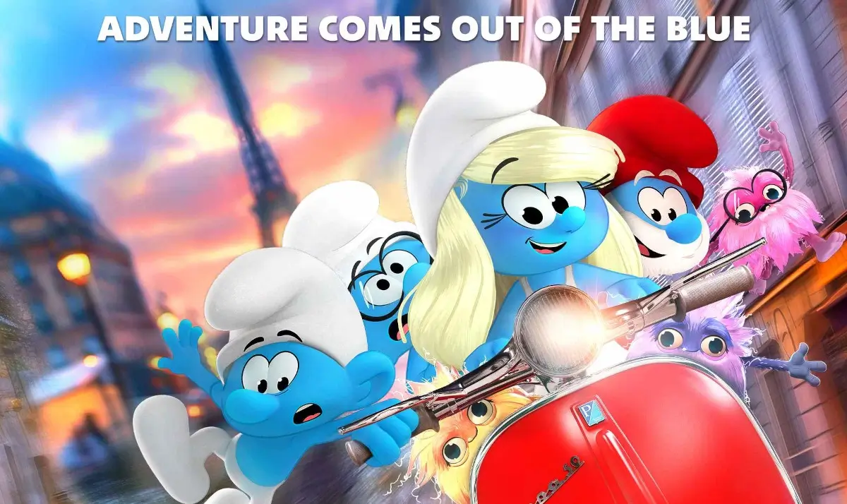 Smufs movie poster