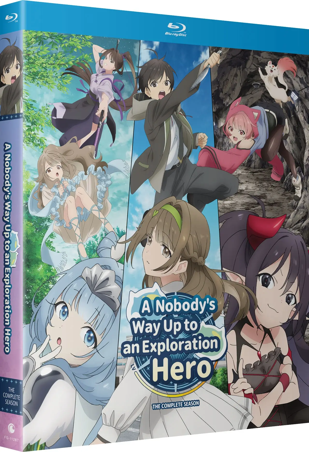 A Nobody's Way Up to an Exploration Hero - The Complete Season – Blu-ray front