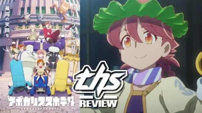 Apocalypse Hotel Ep. 8 "Discipline with a Fist! Reconcile with a High Five!": Tanuki Vs. Robo-Teen Rebellion [Review]