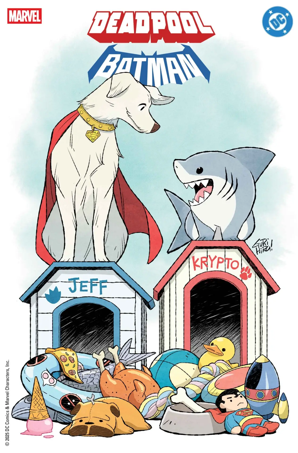 DPBATMAN2025001 Jeff Krypto Gurihiru