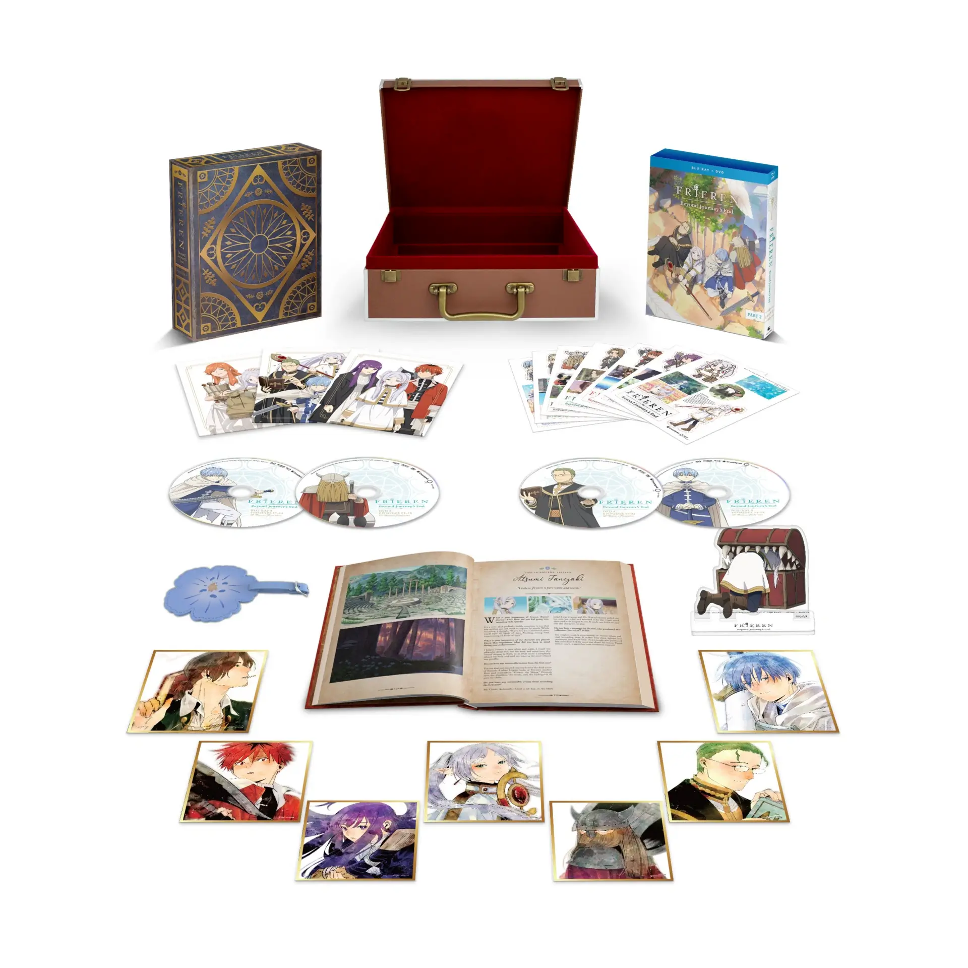 Frieren: Beyond Journey's End Season 1 Part 2 - Limited Edition – Blu-ray/DVD Combo beauty spread