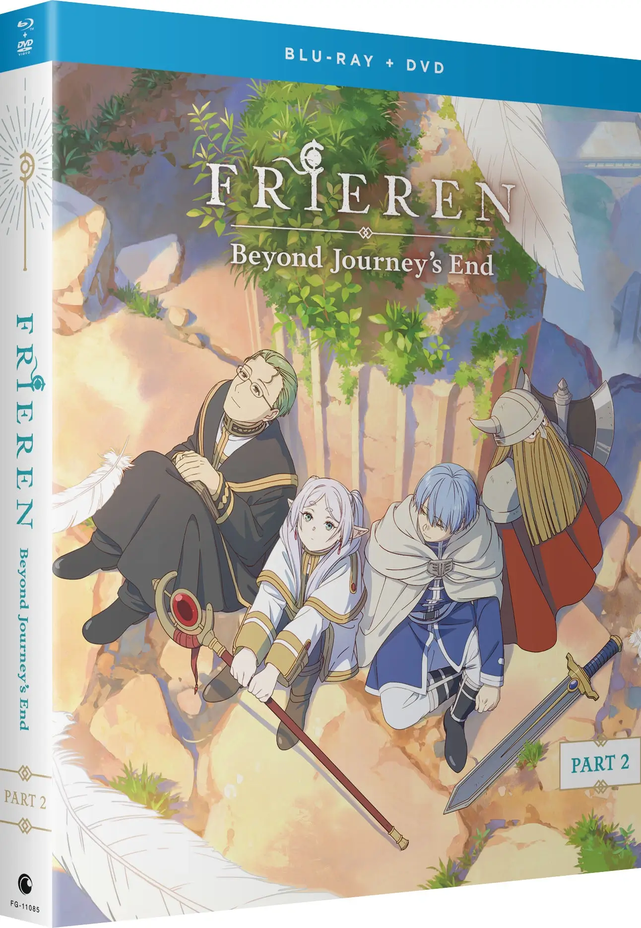 Frieren: Beyond Journey's End Season 1 Part 2 – Blu-ray/DVD Combo front