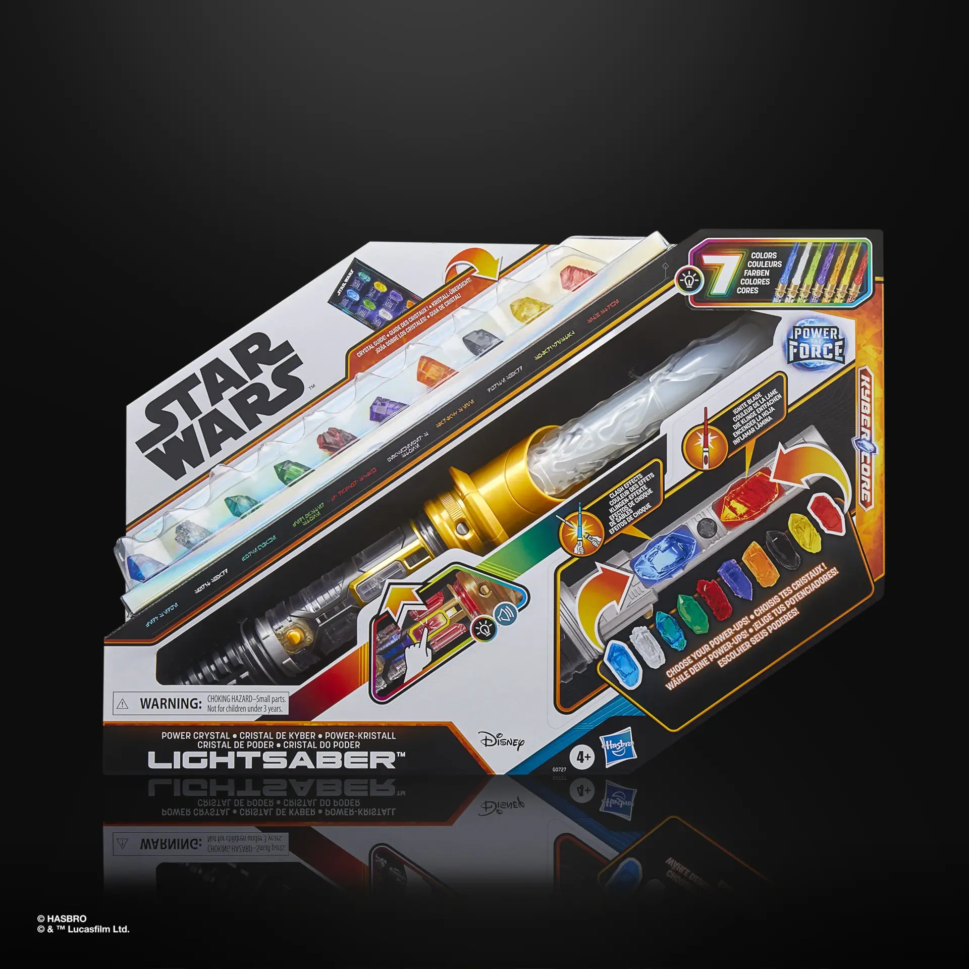 STAR WARS POWER CRYSTAL LIGHTSABER Package 1