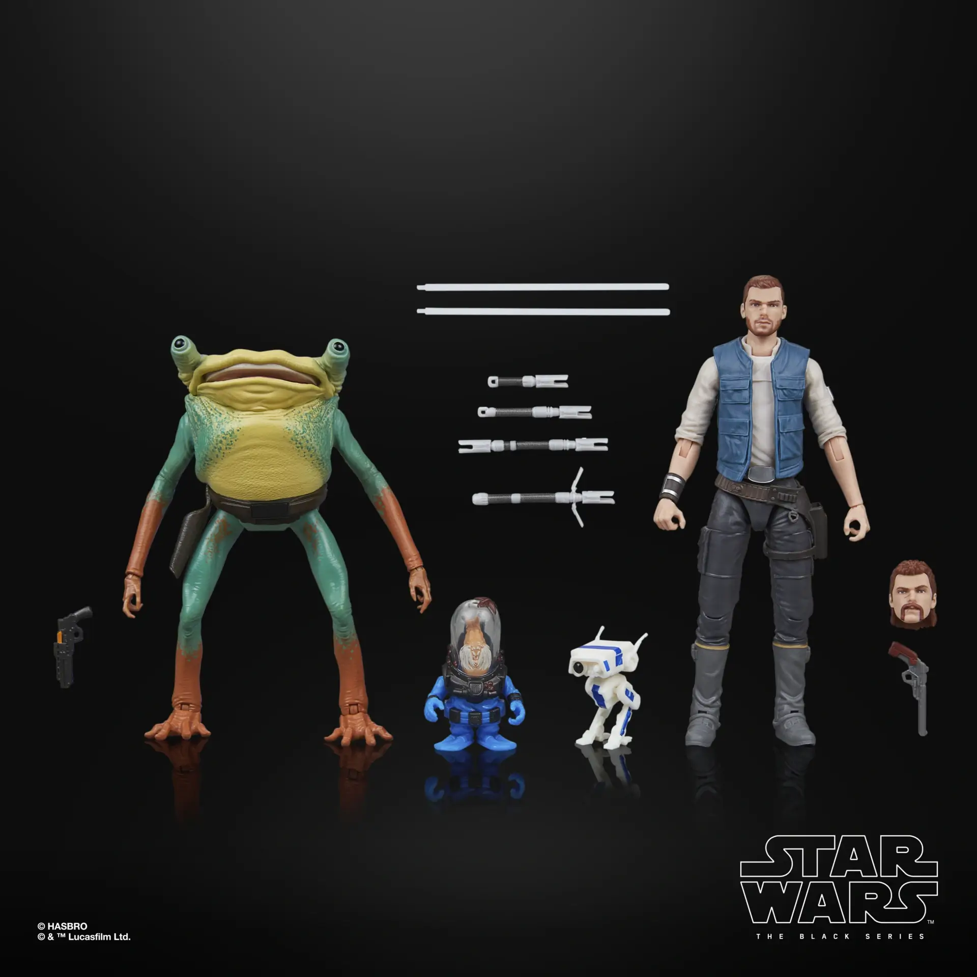 STAR WARS THE BLACK SERIES CAL KESTIS TURGLE SKOOVA STEV 1