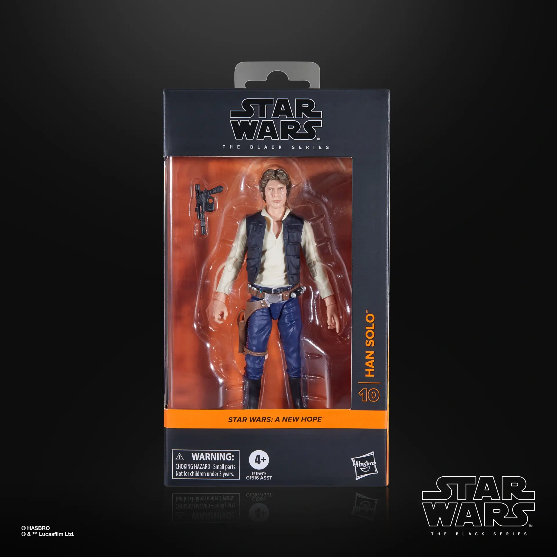STAR WARS THE BLACK SERIES HAN SOLO Package 1
