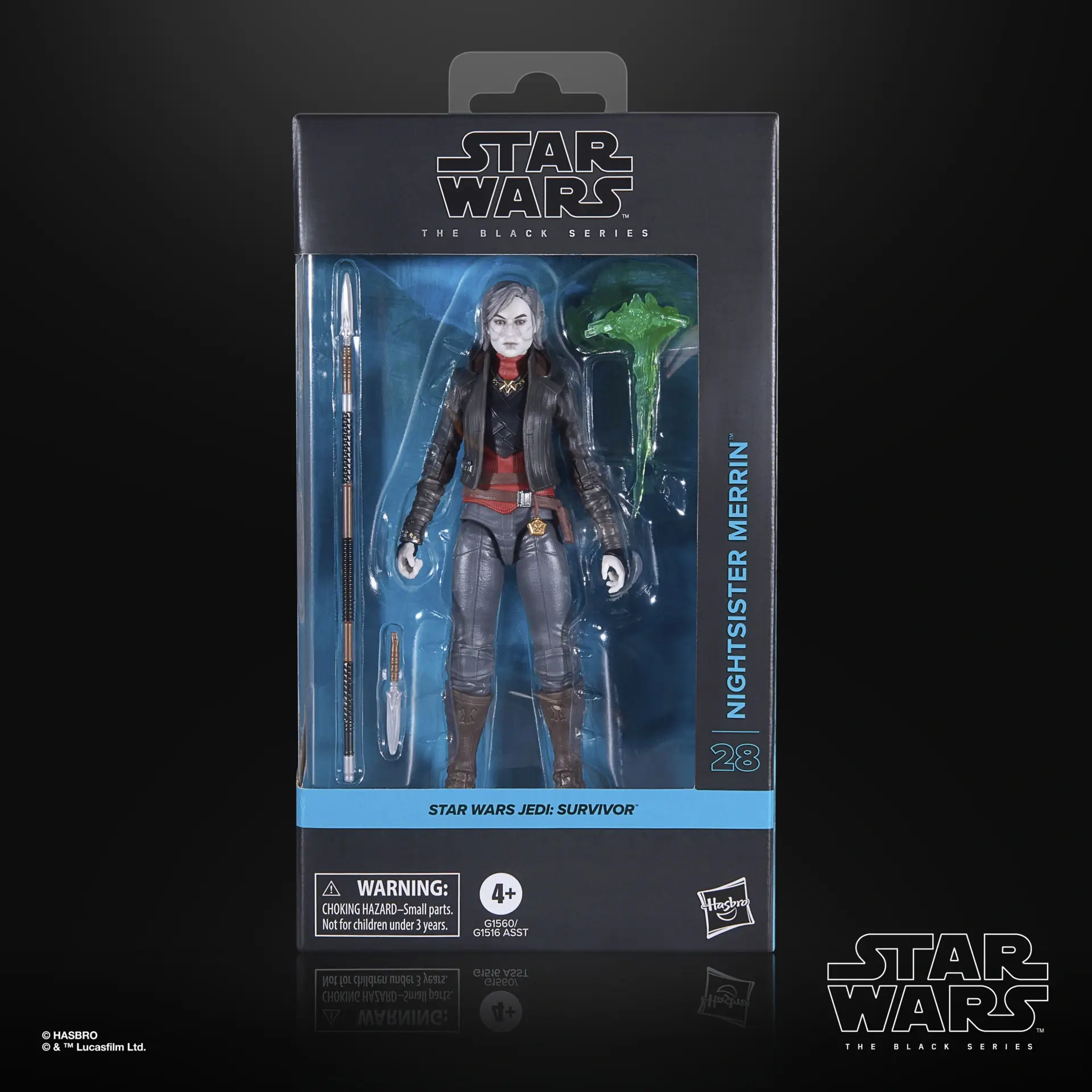STAR WARS THE BLACK SERIES NIGHTSISTER MERRIN Package 1