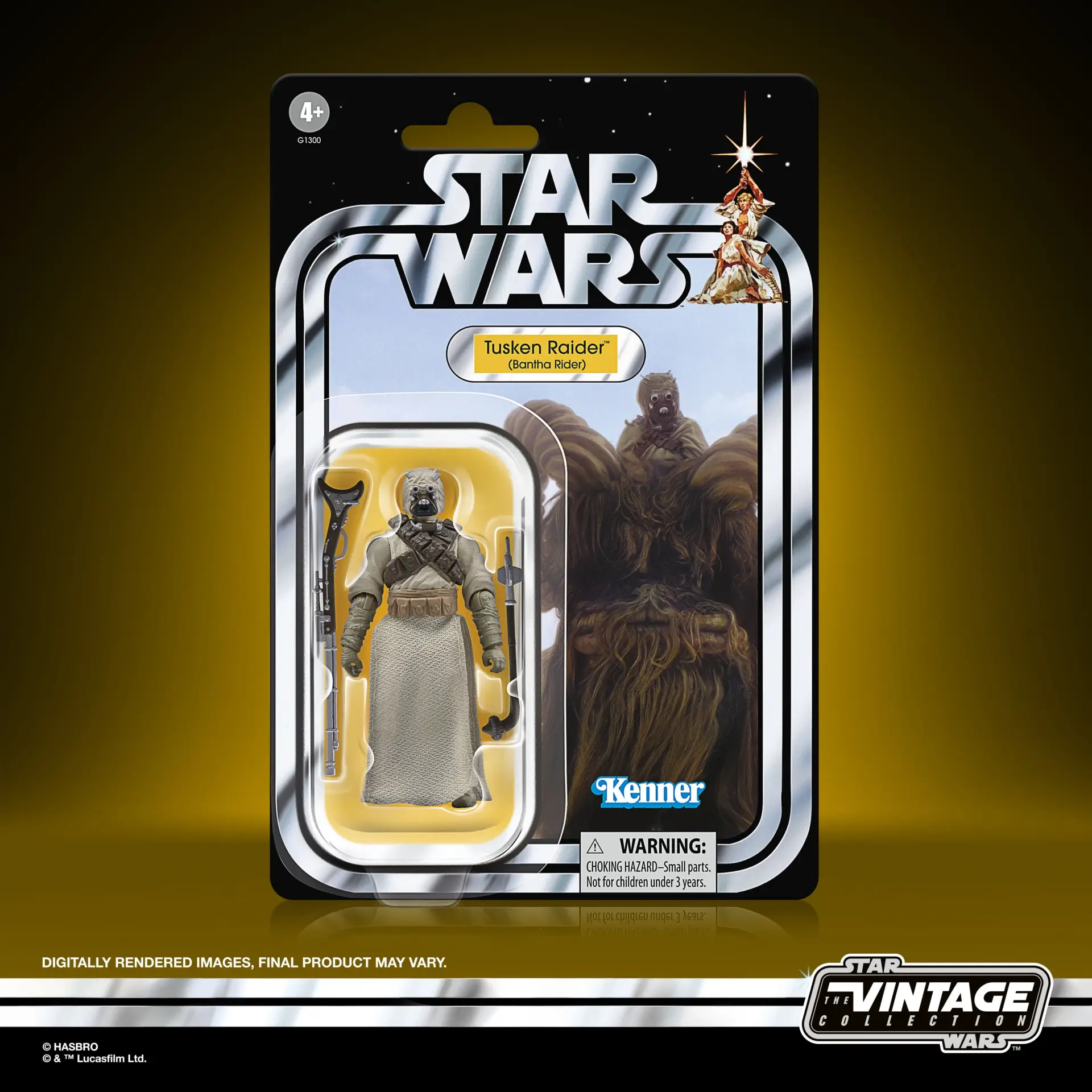 STAR WARS THE VINTAGE COLLECTION BANTHA TUSKEN RAIDER 2 PACK Package 4