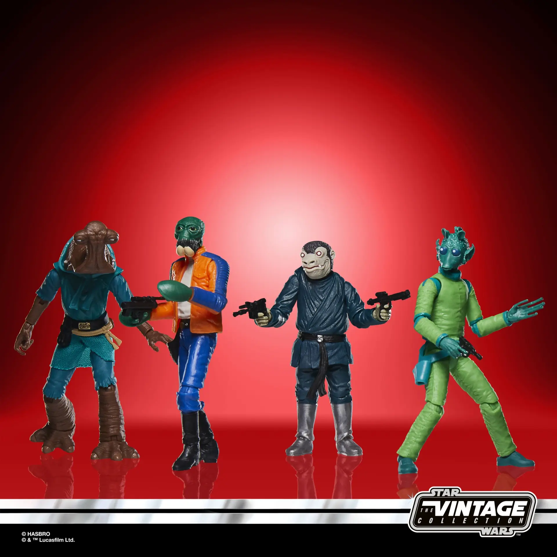 STAR WARS THE VINTAGE COLLECTION CANTINA ADVENTURE 4 PACK 1
