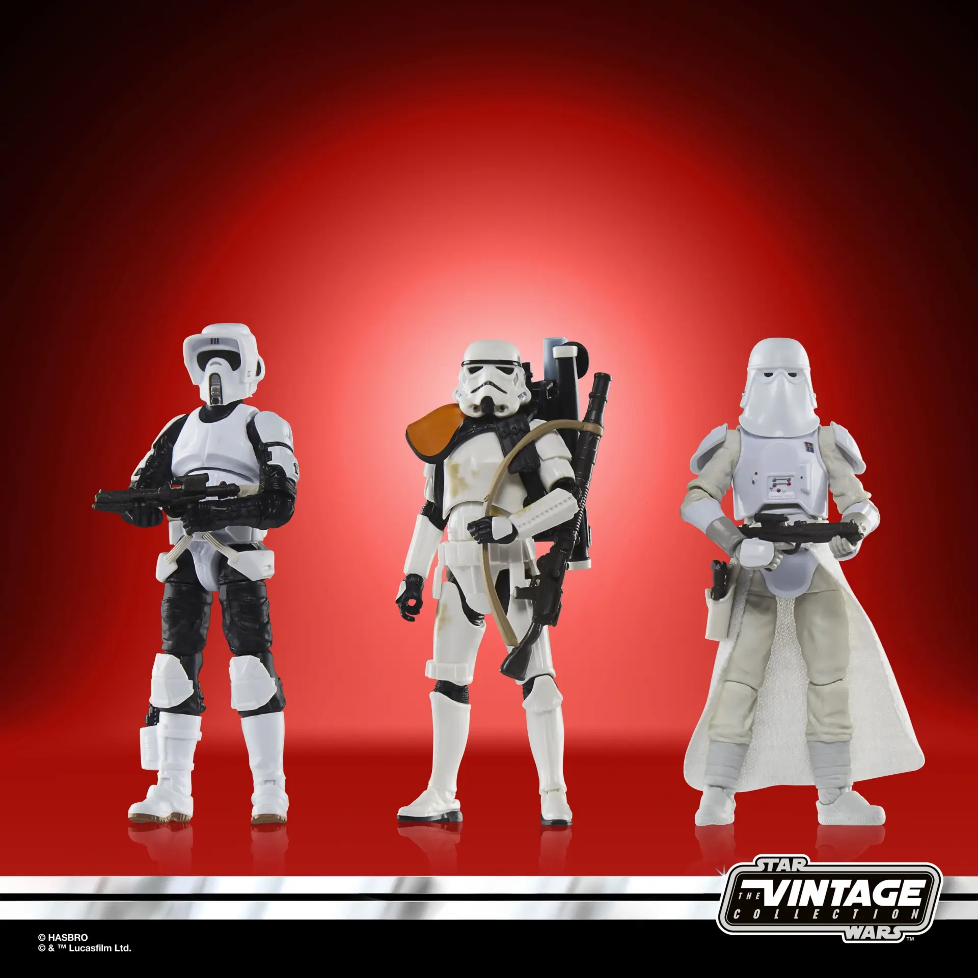 STAR WARS THE VINTAGE COLLECTION STORMTROOPERS OF THE EMPIRE 3 PACK 1
