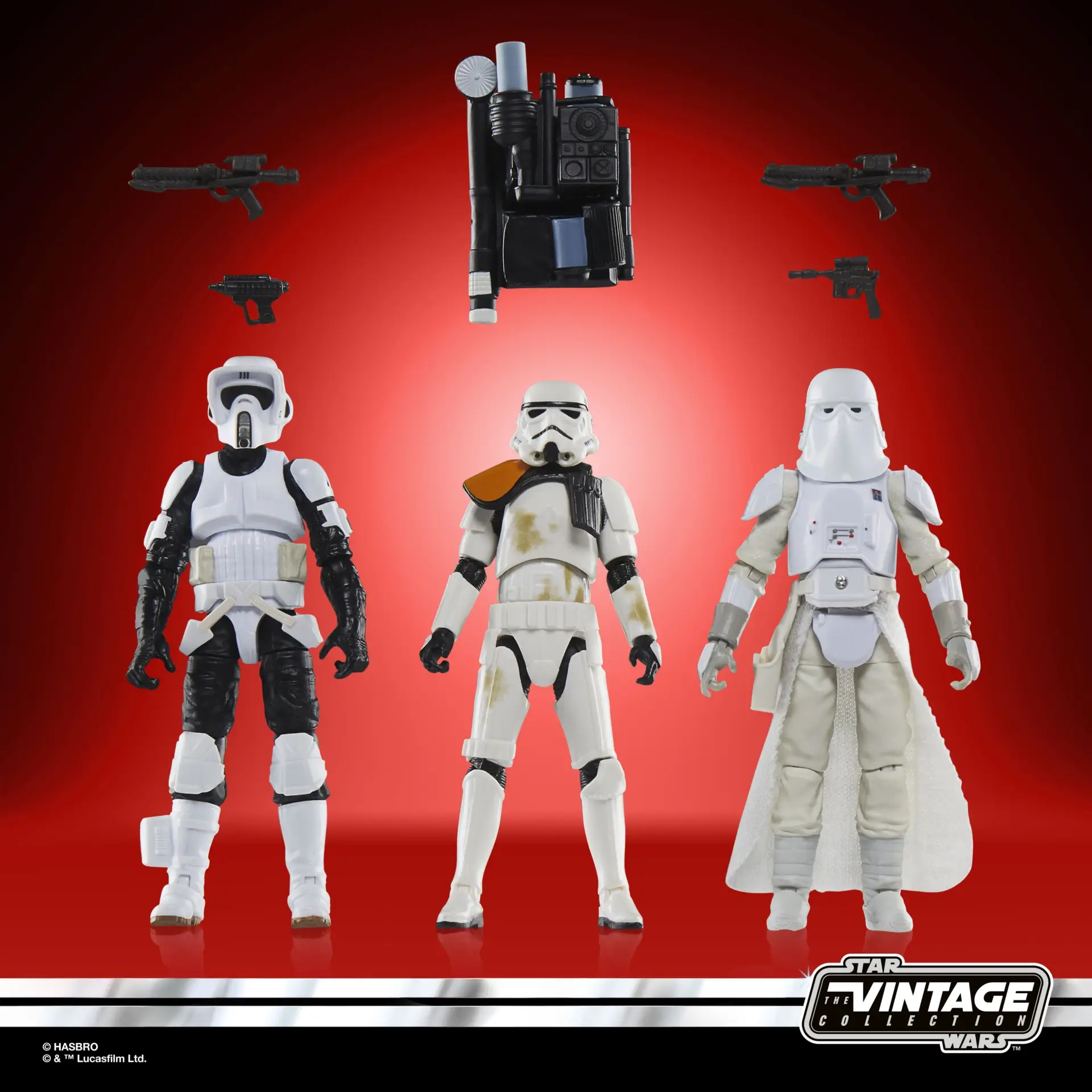 STAR WARS THE VINTAGE COLLECTION STORMTROOPERS OF THE EMPIRE 3 PACK 6