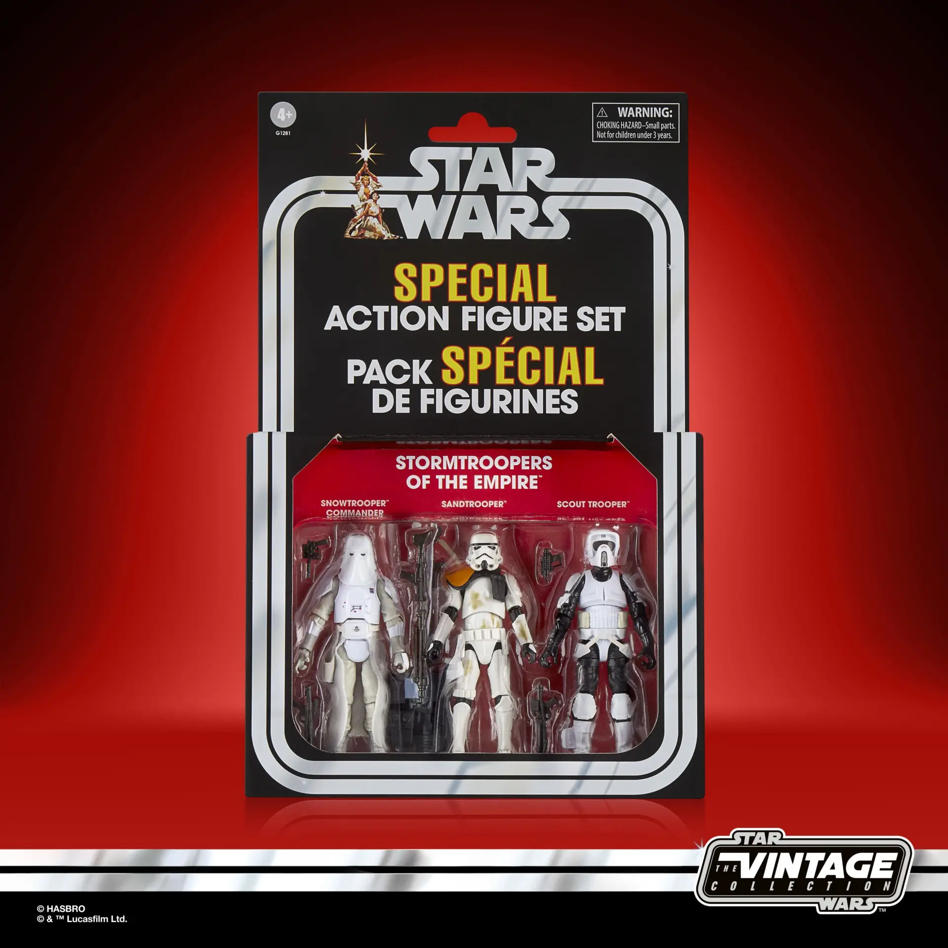 STAR WARS THE VINTAGE COLLECTION STORMTROOPERS OF THE EMPIRE 3 PACK Package 1