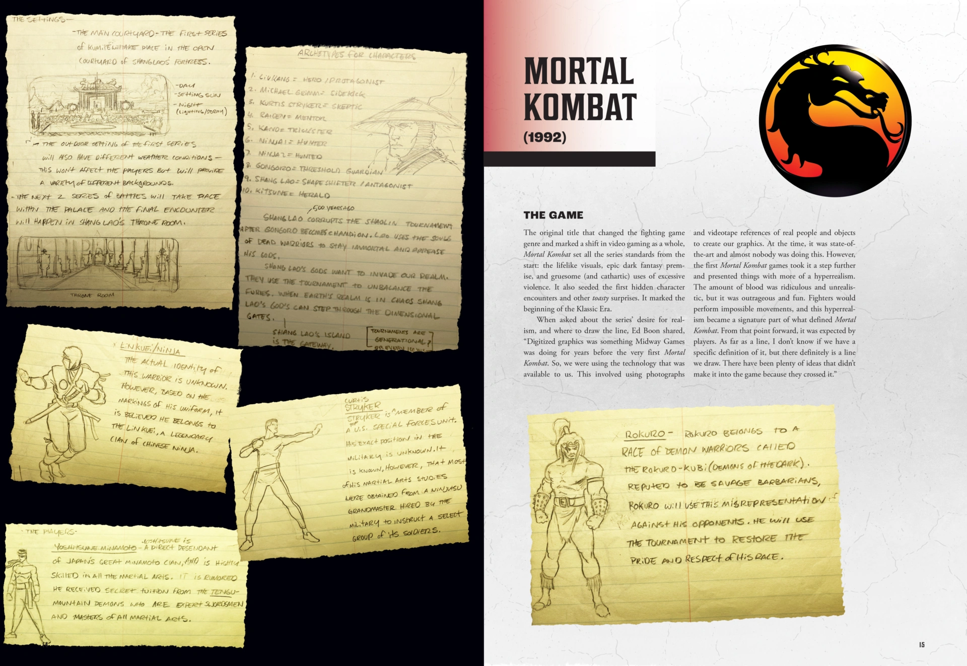 Mortal Kombat: Flawless Victory: A Visual History of the Iconic Series sample page 3