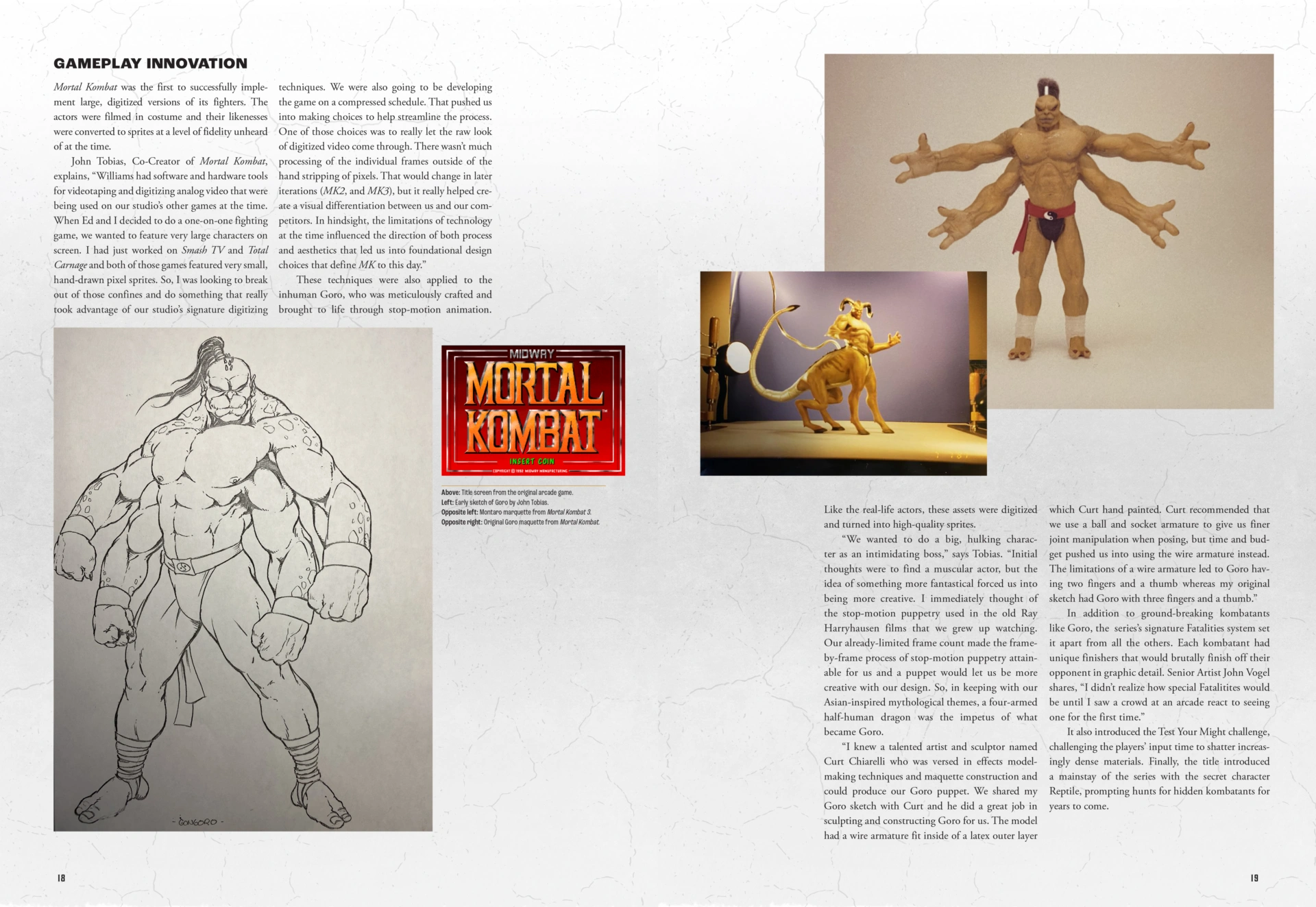 Mortal Kombat: Flawless Victory: A Visual History of the Iconic Series sample page 4