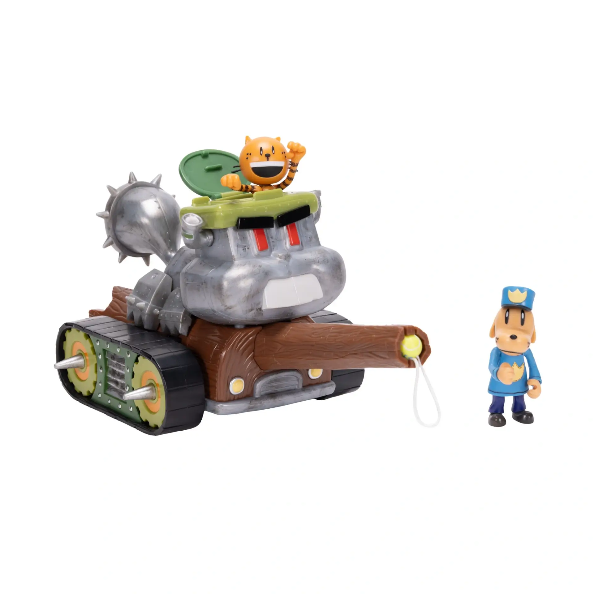 Dog Man 2.5-inch Squirrel Tank with Figures
