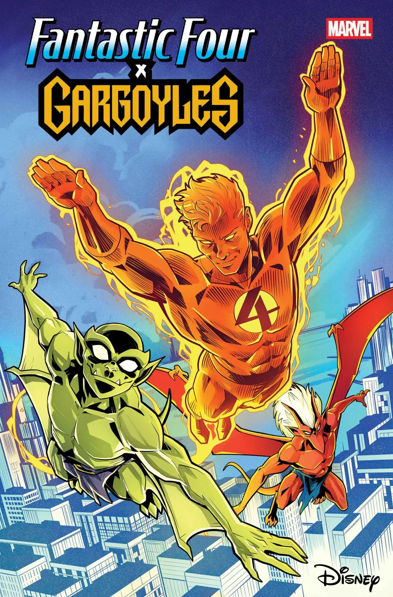 The Fantastic Four & Gargoyles Unite In A Pair Epic One-Shot Comic Books