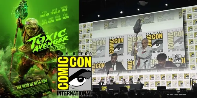 'The Toxic Avenger' Disgusts, Upsets, And Passes The Mop In Hall H At San Diego Comic-Con 2025