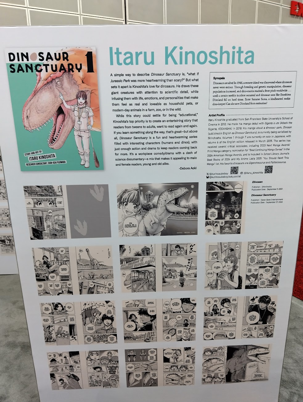 Dinosaur Sanctuary booth at Anime Expo 2025 photo 7