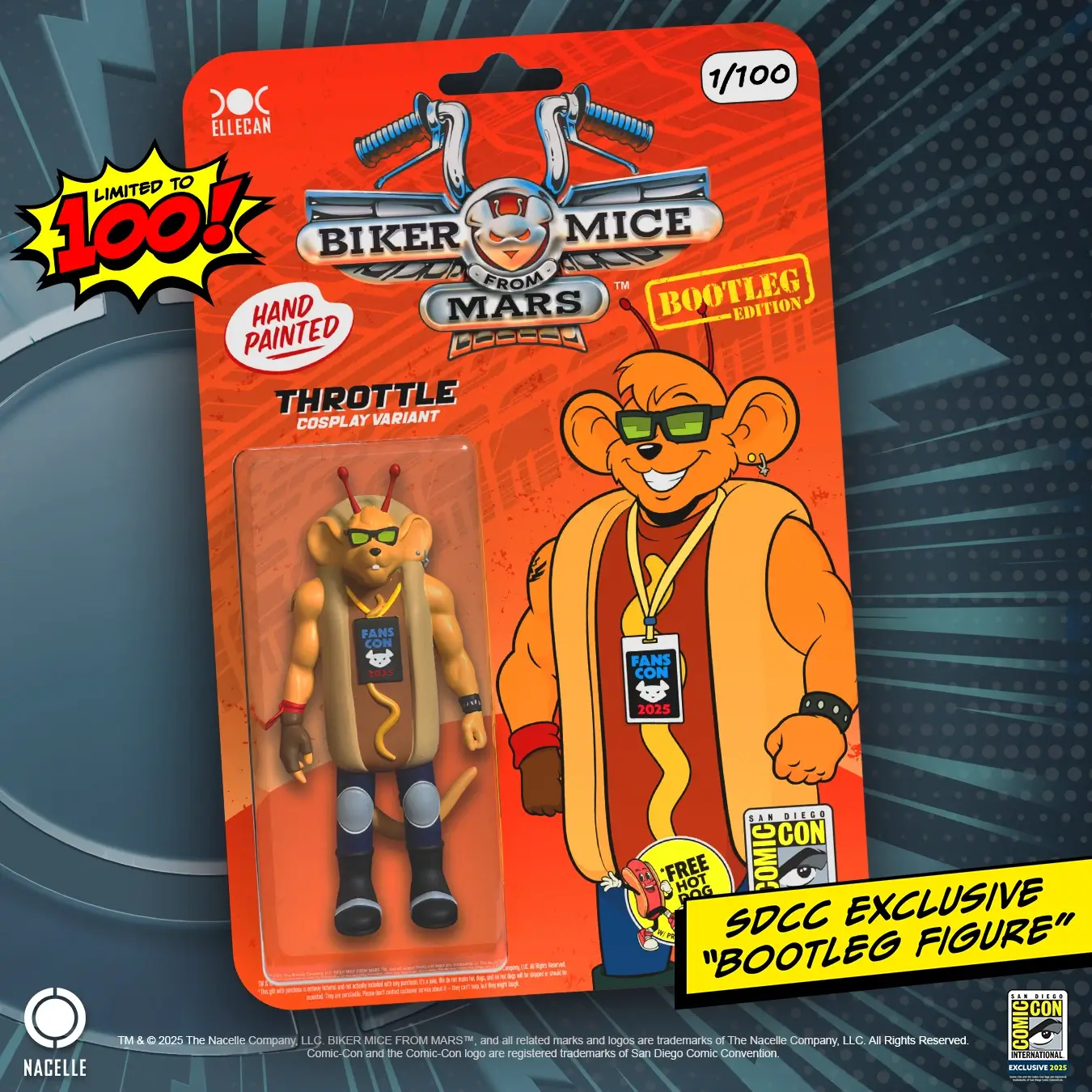 SDCC25 Throttle Bootleg 1x1