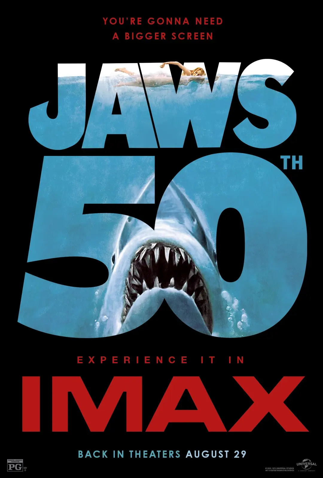 Celebrate Jaws 50th Anniversary On IMAX