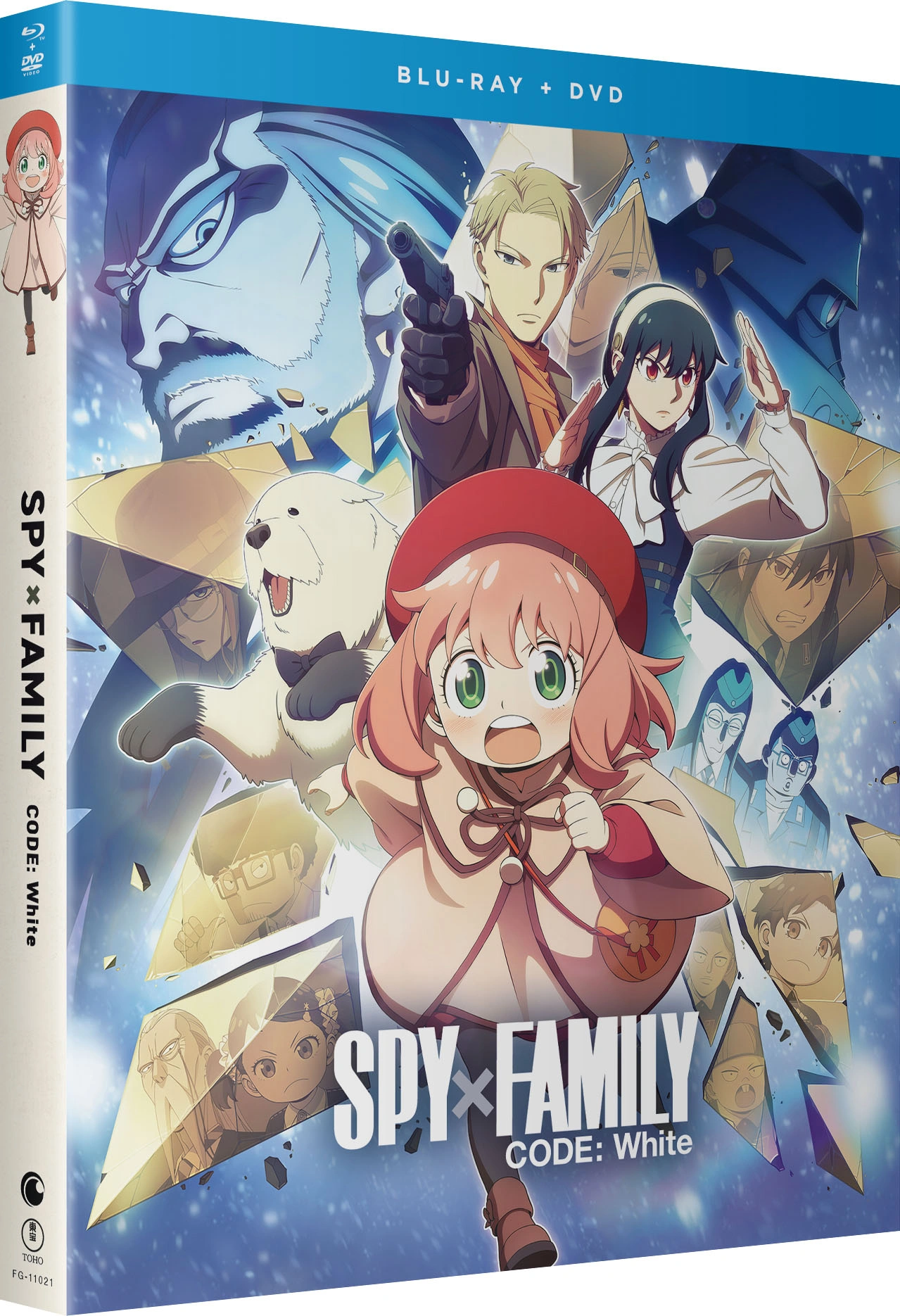 SPY x FAMILY CODE: White – Blu-ray + DVD Combo