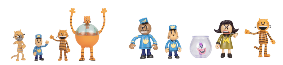 Dog Man 2.5-inch Supa Cool Figure Pack Wave 2 and 3