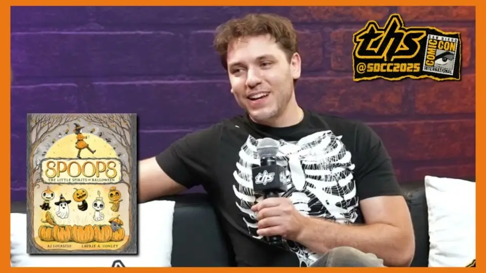 A.J. LoCascio talks Spoops at SDCC 2025