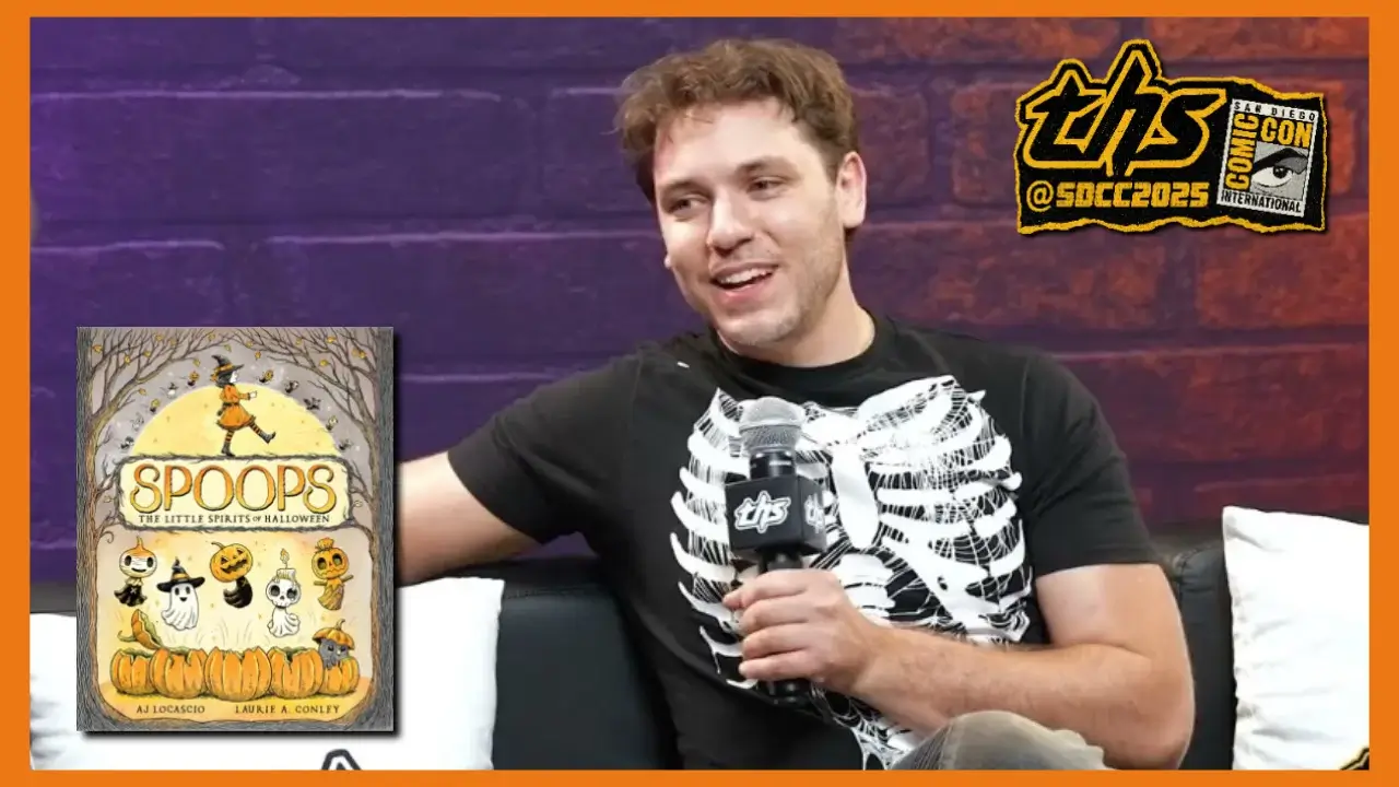A.J. LoCascio talks Spoops at SDCC 2025