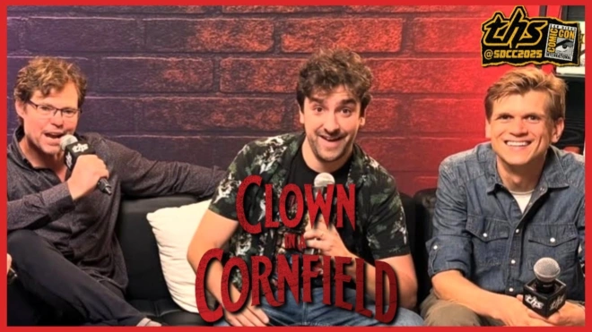 Clown in a Cornfield SDCC interview