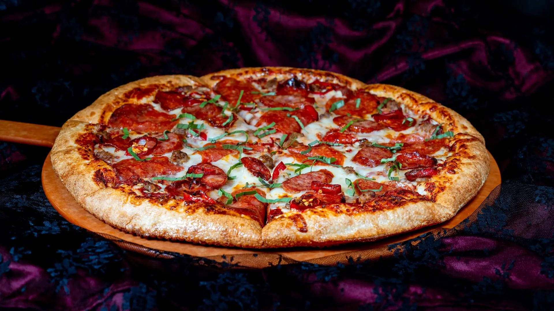 Disneyland Haunted Heatwave Pizza