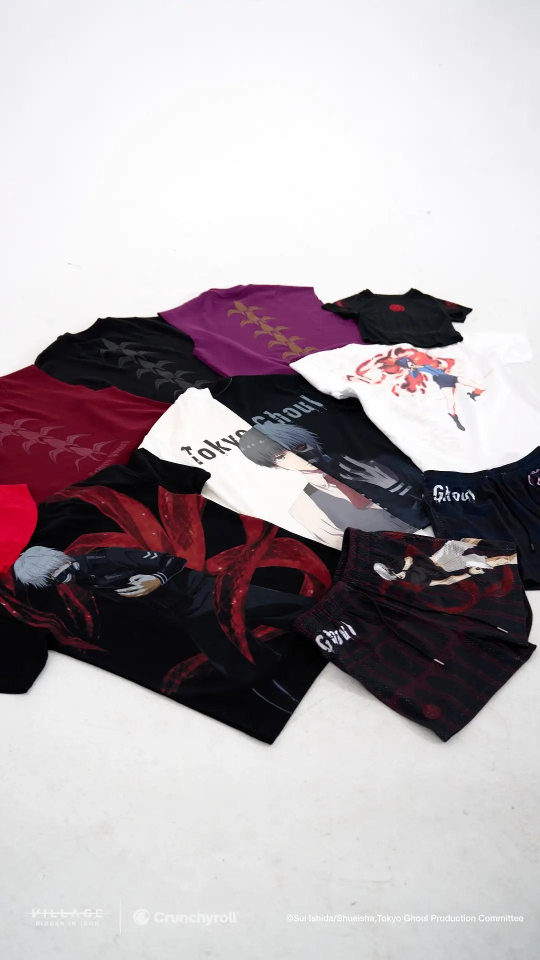 TOKYO GHOUL X VILLAGE HIDDEN IN IRON 1
