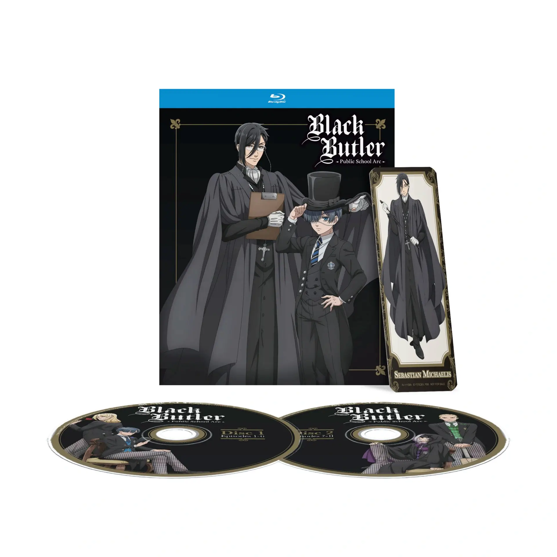 Black Butler -Public School Arc- – Blu-ray spread