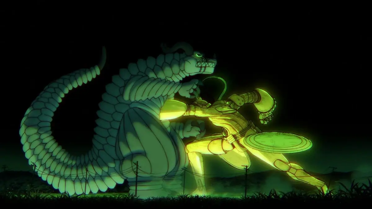 DAN DA DAN Ep. 24 "Clash! Space Kaiju vs. Giant Robot!" screenshot 1