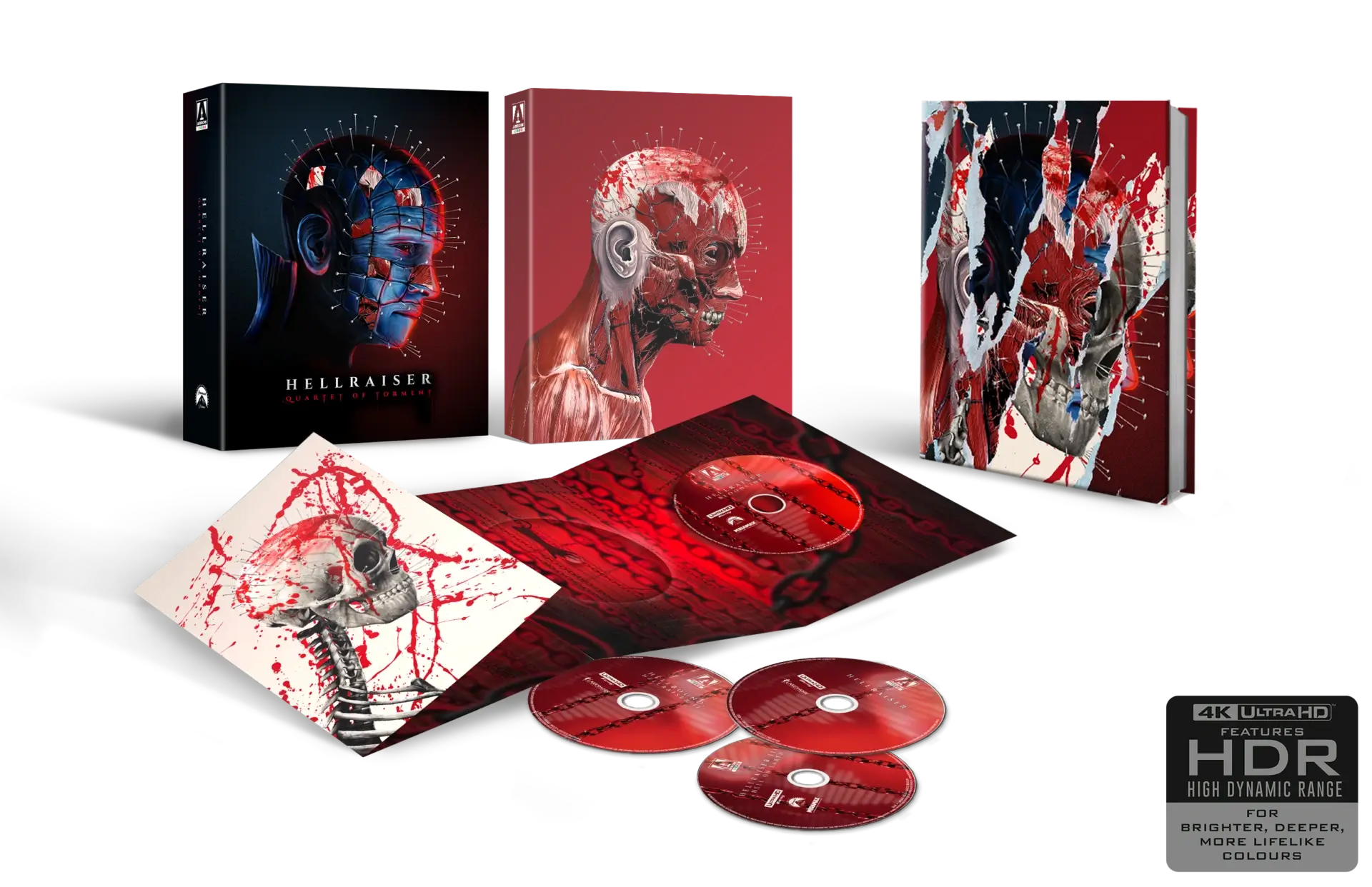 Hellraiser Pinhead Full Exploded Packshot UHD US
