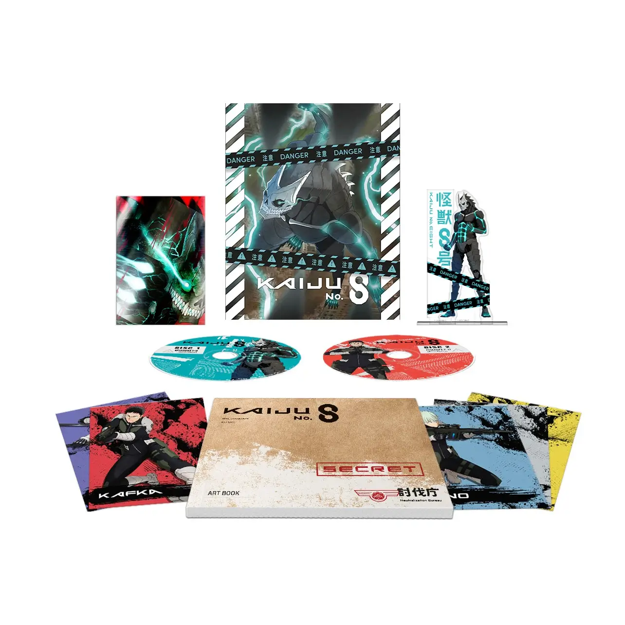 Kaiju No. 8 Season 1 - Limited Edition – Blu-ray spread