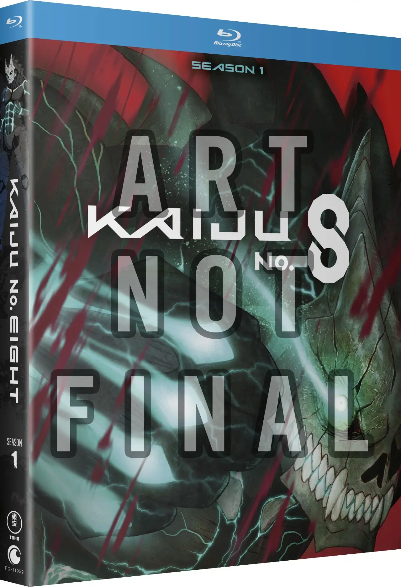 Kaiju No. 8 Season 1 – Blu-ray front mock