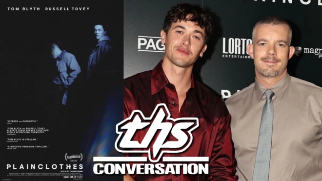 Tom Blyth and Russell Tovey Plainclothes interview