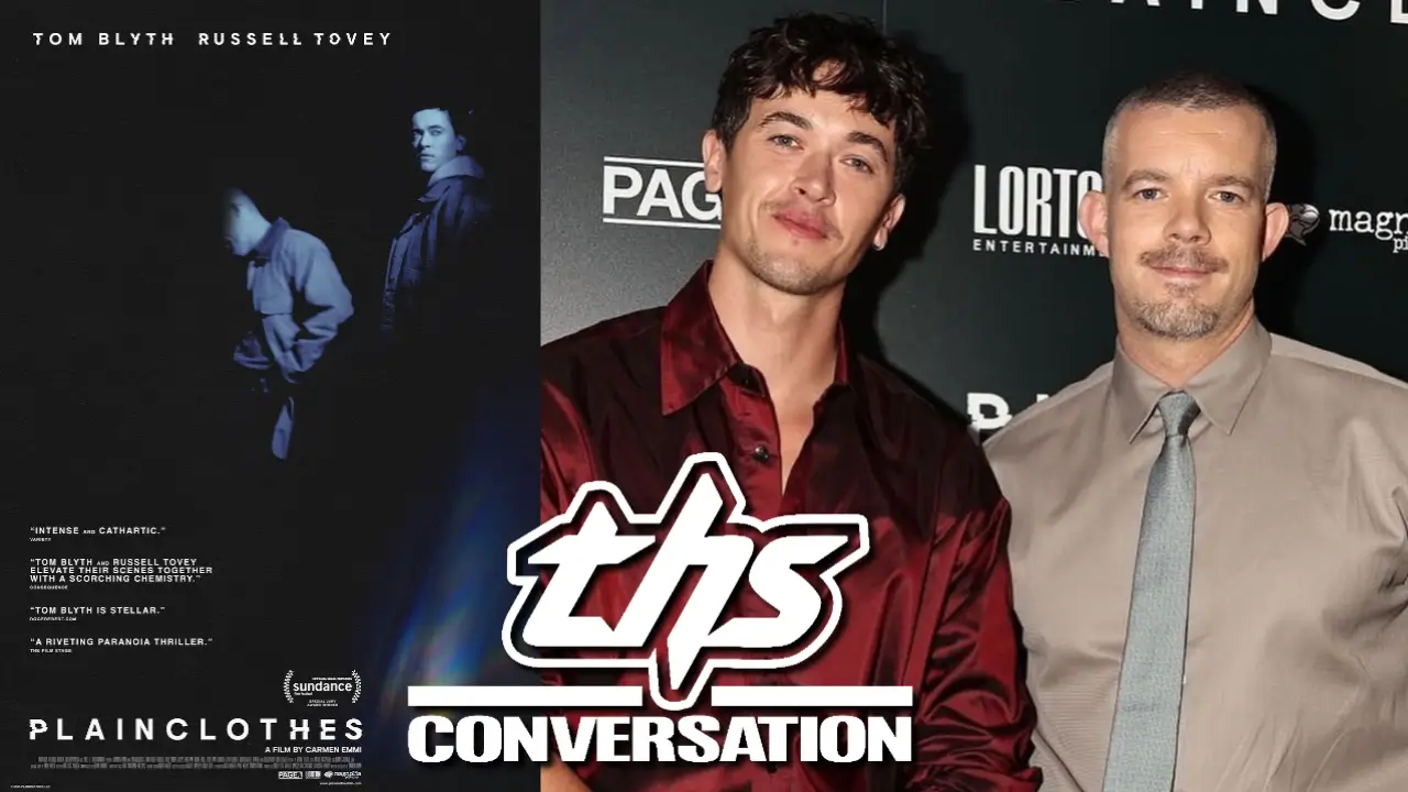 Tom Blyth and Russell Tovey Plainclothes interview