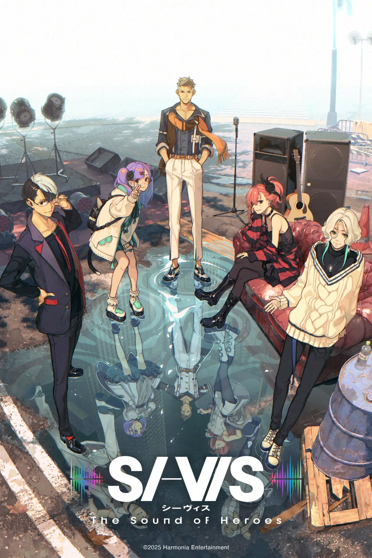 SI-VIS: The Sound of Heroes NA key art