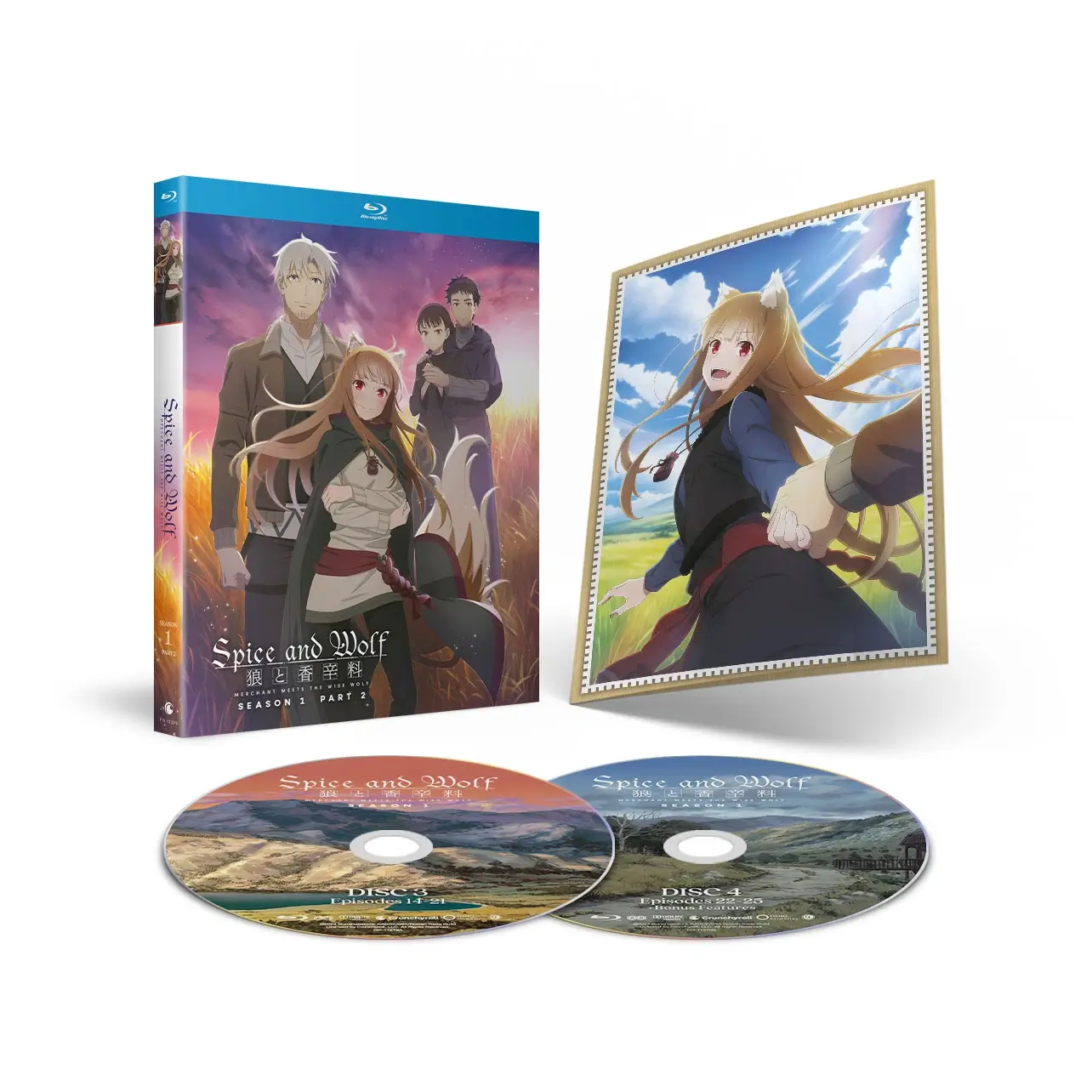 Spice and Wolf: MERCHANT MEETS THE WISE WOLF Season 1 Part 2 – Blu-ray spread