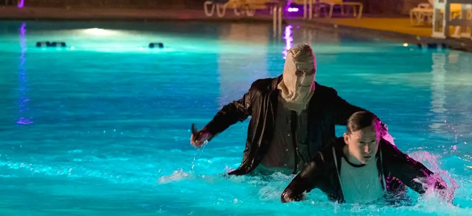 The Strangers Prey At Night Pool Fight