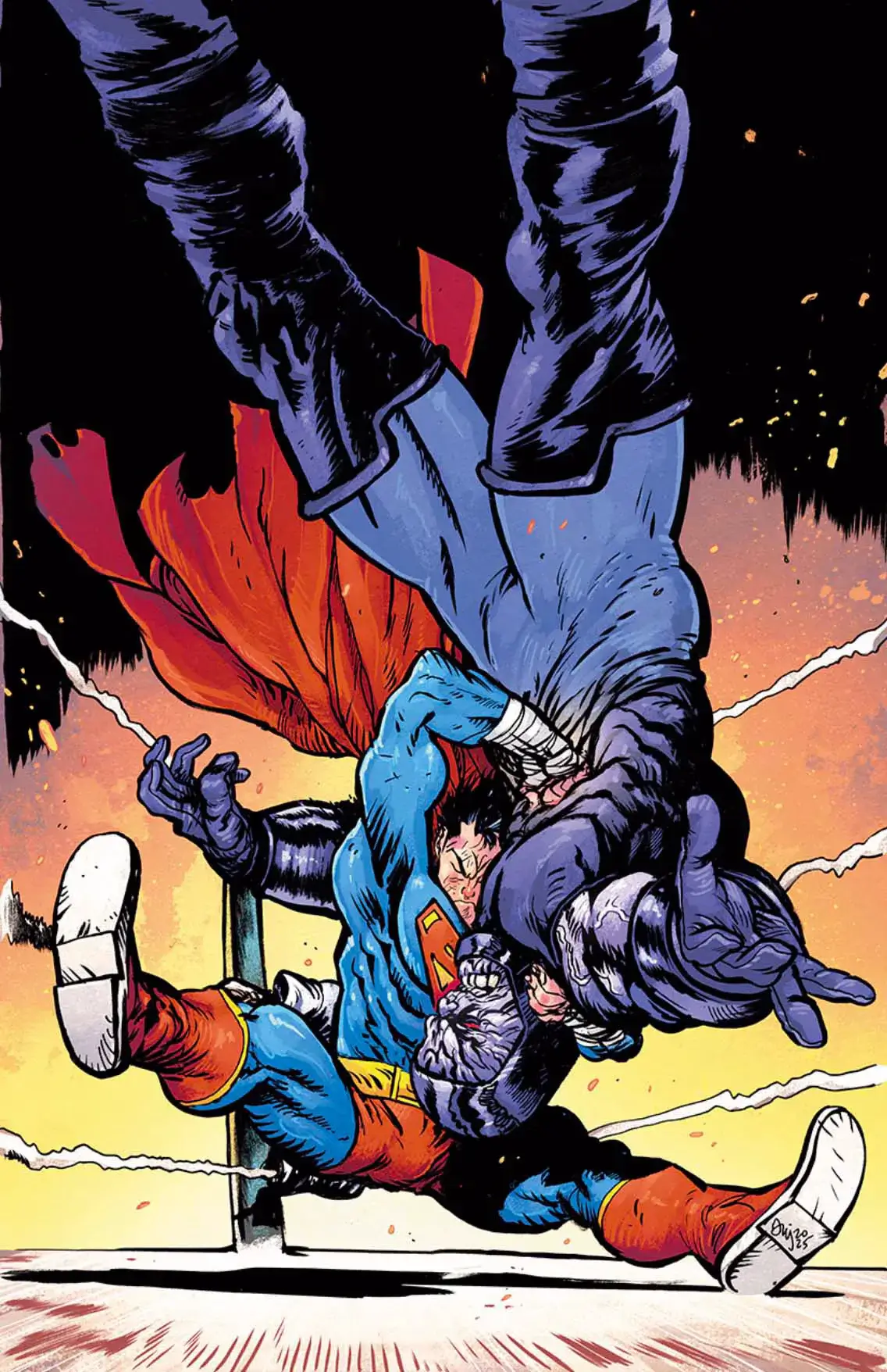 DC K.O. #1 variant cover by Daniel Warren Johnson