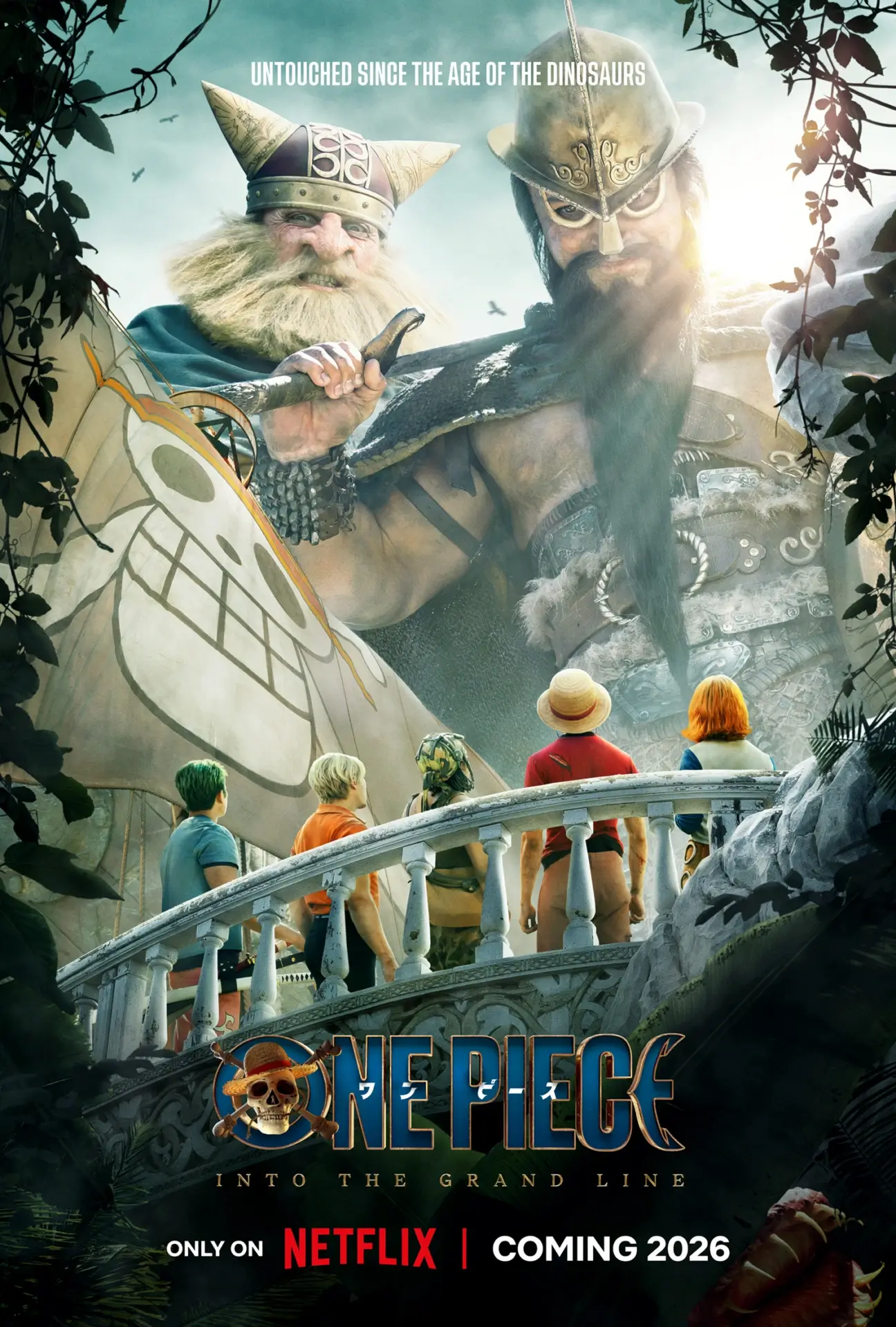 ONE PIECE: Into the Grand Line Little Garden NA key art